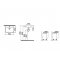 Купити Умывальник IDEVIT 60 см серебро Halley 3201-0455-12
