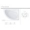 Купити за ціною виробника Акриловая ванна Redokss San FLORENCE 1500x1000