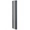Вертикальний дизайнерський радіатор опалення ARTTIDESIGN Rimini ІІ Z 4/1800 сірий мат