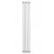 Вертикальний дизайнерський радіатор опалення ARTTIDESIGN Bari II 6/1800 білий мат
