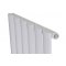 Вертикальний дизайнерський радіатор опалення ARTTIDESIGN Rimini 6/1800 білий мат