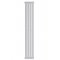 Вертикальний дизайнерський радіатор опалення ARTTIDESIGN Terni 4/1500 білий мат