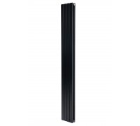Вертикальний дизайнерський радіатор опалення ТМ ARTTIDESIGN Terni || 4/1800 чорний пісок