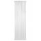 Вертикальний дизайнерський радіатор опалення ARTTIDESIGN Livorno II 7/1800 білий мат