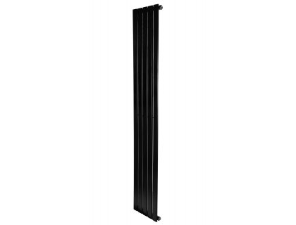 Вертикальний дизайнерський радіатор опалення ARTTIDESIGN Livorno 5/1600 чорний мат