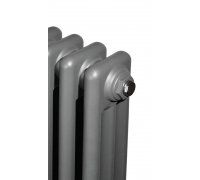 Вертикальний дизайнерський радіатор опалення ARTTIDESIGN Bari II 4/1800 сірий мат