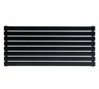 Горизонтальний дизайнерський радіатор опалення ARTTIDESIGN Livorno ІІ G 8/800 чорний мат