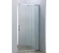 Душова дверь в нішу розсувна скляна Artex EX-140-160 шириною от 140 до 160см висотою 185см