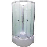 Душовий бокс з піддоном ATLANTIS B-002-90 middle (90*90*200)