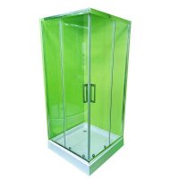 Душова кабіна з квадратним піддоном Veronis KNS-80 прозоре скло 80x80x195
