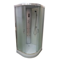 Гідромасажний бокс ATLANTIS AKL-50P-T 90 (XL-стекла-матові) 90 * 90 * 215