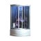 Купити не дорого Гідромасажний душовий бокс ATLANTIS AKL 60P-3 з малюнком заднього стекла (90 * 90 * 215)