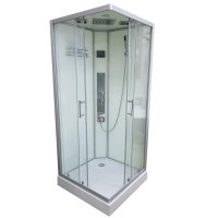 Душовий бокс квадратний з низьким піддоном Veronis BN-3-90Р 90x90x215