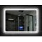 Купить Зеркало с LED подсветкой подогревом и часами Dusel DE-M3051 65x80см