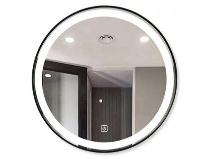 Купить Зеркало круглое с LED подсветкой и подогревом Dusel DE-M2071D Ø100см