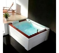 Гидромассажная ванна двухместная Golston G-U2606L левосторонняя 190x158x77см