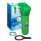 Корпус натрубного антибактериального фильтра 10" Aquafilter FHPR12-3S-AB с латунной резьбой G1/2" с кронштейном и ключом в комплекте