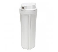 Корпус фильтра белый стакан Kaplya KP-WW14-01 для систем фильтрации размера Slim 10 с подключением 1/4