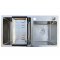 Комплект кухонная нержавеющяя мойка ROMZHA ARTA U-730DN А размером 780*430*230мм + дозатор + корзина + смеситель