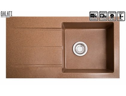 Кухонна мийка Galati Quadro Teracota (701)