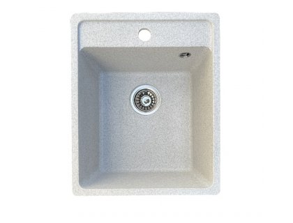 Кухонная гранитная мойка прямоугольная ROMZHA Vlada Seda 602 серая 41х51х20см Кухонная гранитная мойка прямоугольная ROMZHA Vlada Seda 602 серая 41х51х20см