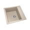 Недорого Кухонна гранітна прямокутна мийка Granado MERIDA terra світло бежева 480*500*200мм