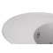 Недорого Кухонна гранітна овальна з крилом мийка Granado SEVILLA white біла 623*465*200мм