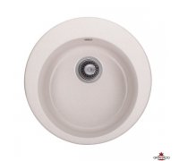 Кухонна гранітна кругла мийка Granado VITORIA terra 506*506*195мм
