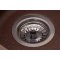 Недорого Кухонна гранітна овальна з крилом мийка Granado SEVILLA marron коричнева 623*465*200мм