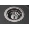 Недорого Кухонна гранітна прямокутна півторачашова мийка Granado SAMORA grafito графітова 579*488*200мм