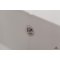 Недорого Кухонна гранітна прямокутна з крилом мийка Granado TOLEDO white біла 780*500*205мм