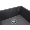 Недорого Кухонна гранітна прямокутна мийка Granado UNDER TOP grafito графітова 457*406*203мм
