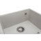 Недорого Кухонна гранітна прямокутна мийка Granado UNDER TOP gris сіра 457*406*203мм