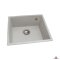 Недорого Кухонна гранітна прямокутна мийка Granado UNDER TOP gris сіра 457*406*203мм