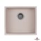 Недорого Кухонна гранітна прямокутна мийка Granado UNDER TOP terra світло бежева 457*406*203мм