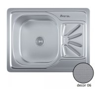 Кухонна мийка одночашова з крилом IMPERIAL 5062 Decor 06
