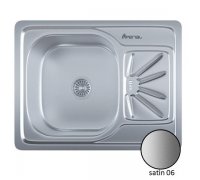 Кухонна мийка одночашова з крилом IMPERIAL 5062 Satin 06