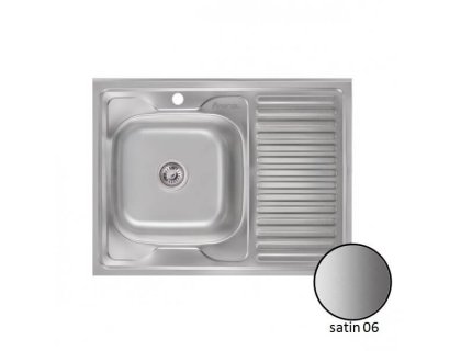 Недорого Кухонна мийка IMPERIAL 5080-L Satin 08