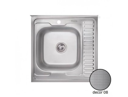 Недорого Кухонна мийка IMPERIAL 6060-L Decor 08