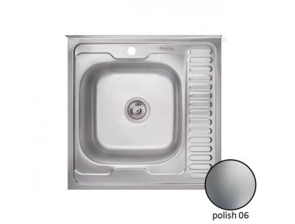 Недорого Кухонна мийка IMPERIAL 6060-L Polish 06