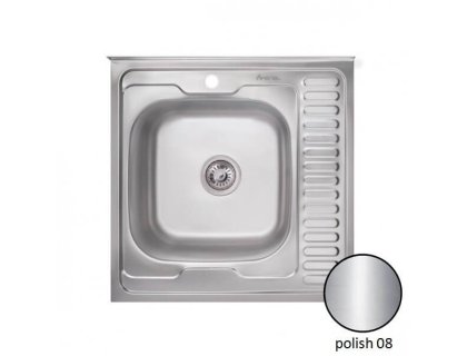 Недорого Кухонна мийка IMPERIAL 6060-L Polish 08