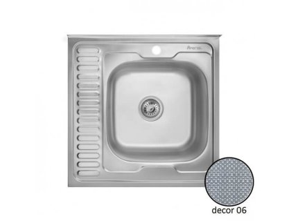 Недорого Кухонна мийка IMPERIAL 6060-R Decor 06