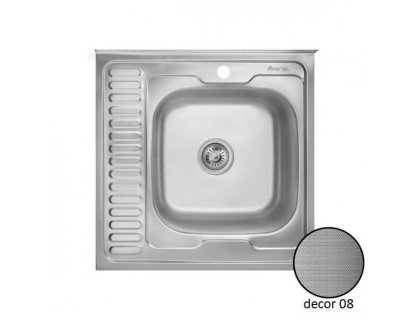 Недорого Кухонна мийка IMPERIAL 6060-R Decor 08