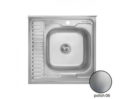 Недорого Кухонна мийка IMPERIAL 6060-R Polish 06