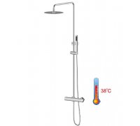 Система душова CENTRUM Т-15410 (змішувач, верхній і ручний душ) Imprese (Чехія)