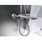 Купить Душова система зі змішувачем для ванни Invena Dokos AU-19-BK4 Sort чорна