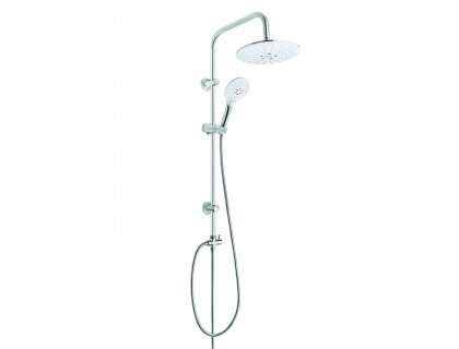 Купить Душова система Invena Rotonda AU-27-002 кругла хром-біла