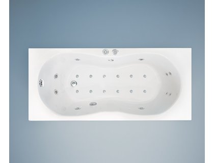 Недорого Система ГІДРО-АЕРО і СПИННОГО масажу з ПІДСВІЧУВАННЯМ для установки в ванну "ECO COMBI LIGHT" 1,34 кВт KOLLER POOL