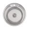 Купити Кухонна мийка Lidz 490-A 0,6 мм Satin (LIDZ490A06SAT180)