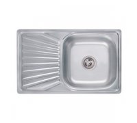 Кухонна мийка Lidz 7848 0,8 мм Decor (LIDZ7848DEC)